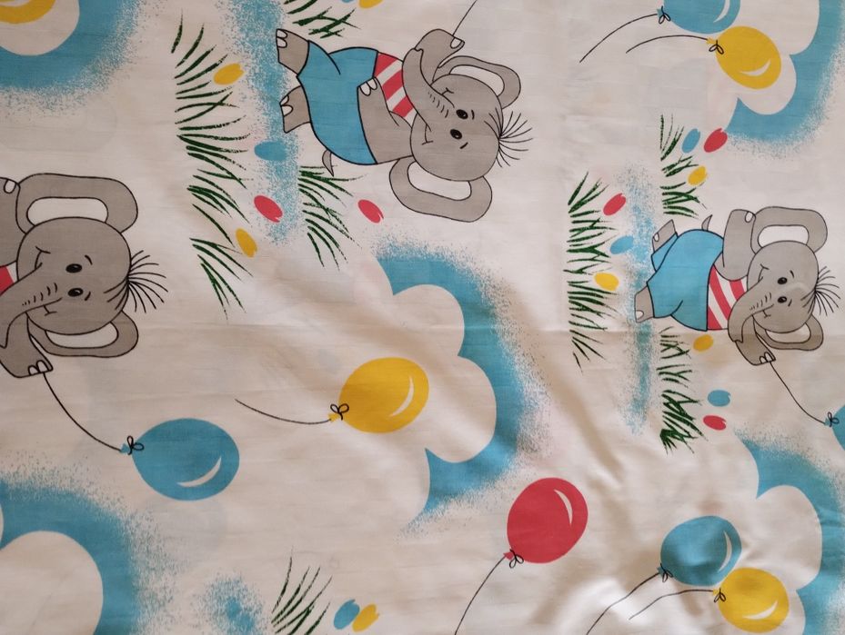 Nowa pościel dziecięca czasy PRL