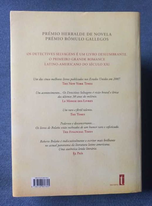 Os Detectives Selvagens - Roberto Bolaño
