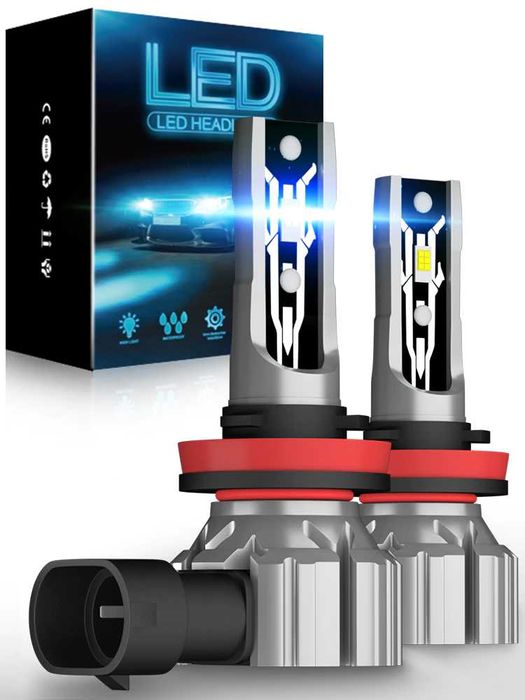 Автомобильные лампочки с желтым или белым светом цоколь Н11 Н8 НВ4 Н7