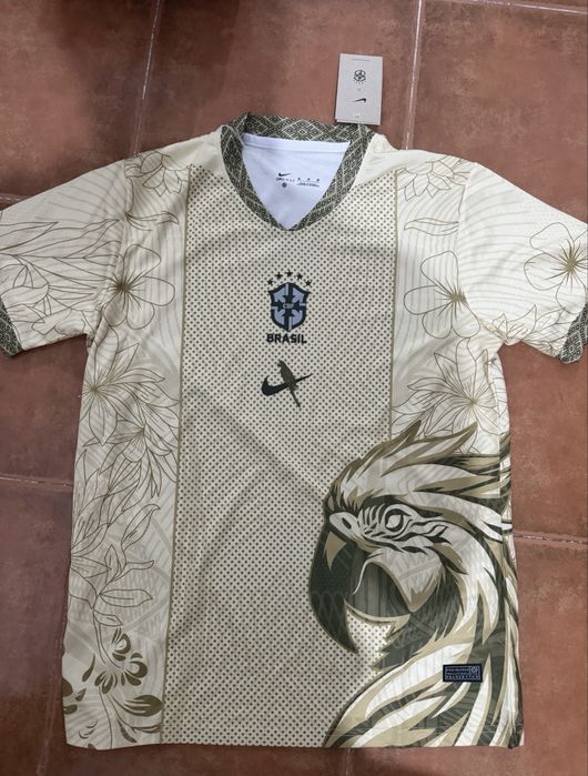 Camisola de futebol do brazil personalizada