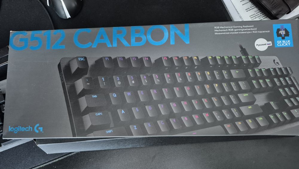 Клавіатура g512 carbon x blue
