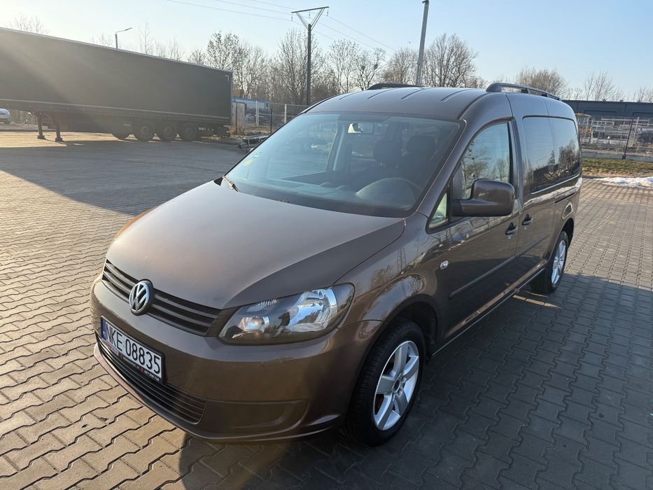 Volkswagen Caddy Ładny Long 7 Osobowy Sprowadzony Zarejestrowany