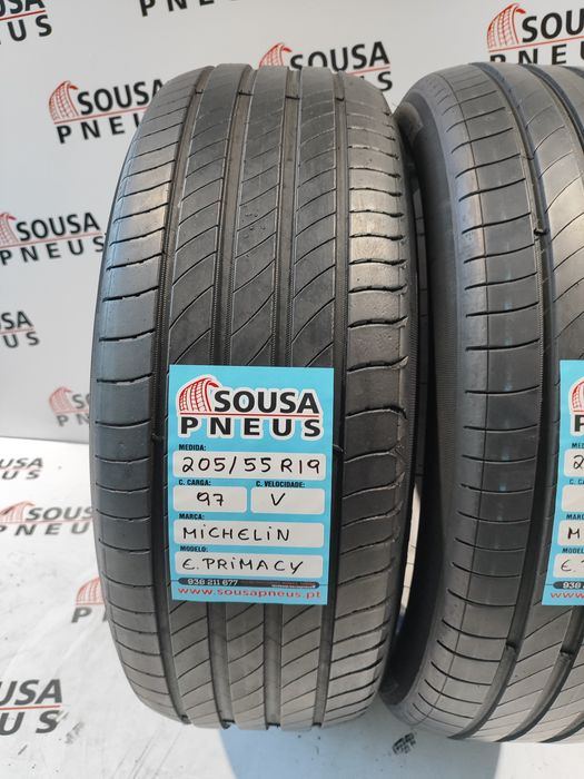 2 pneus semi novos 205-55R19 Michelin - Oferta dos portes