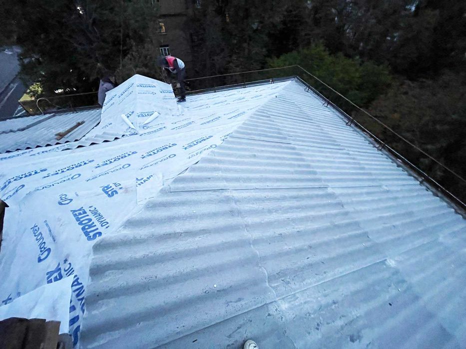 Замена Шифера Киев. Ремонт Крыши. Бригада Кровельщиков