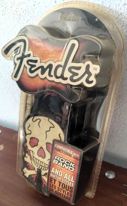 Correia Guitarra Baixo Fender Nova Caveira Skull