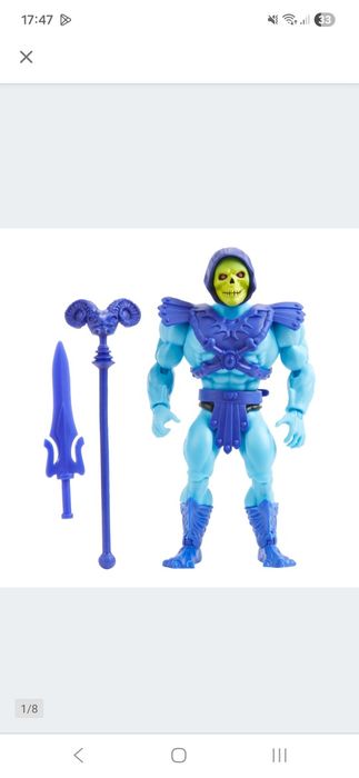 Figurka Mattel Masters of the Universe Skeletor he-man