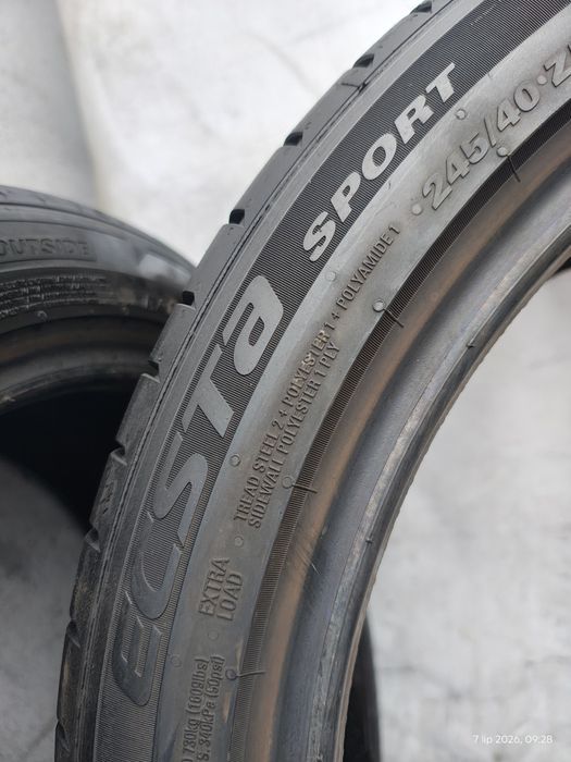 245/40r18 97Y Kumho Ecsta Sport PS72