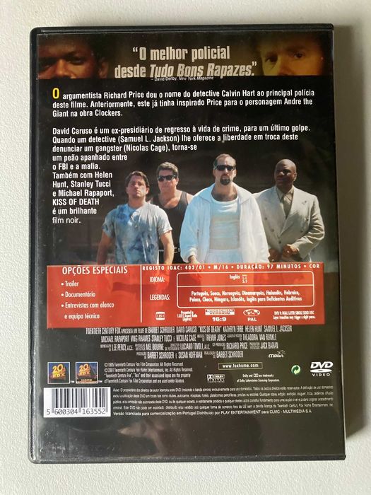 [DVD] Beijo da Morte (Kiss of Death)