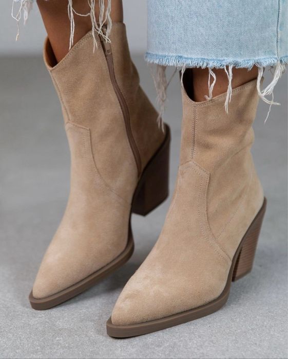 Козаки 39р. Демі-зима (натуральна замша)