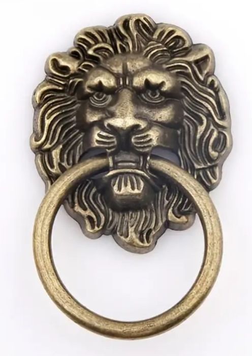 Par de Puxadores Cabeça de Leão