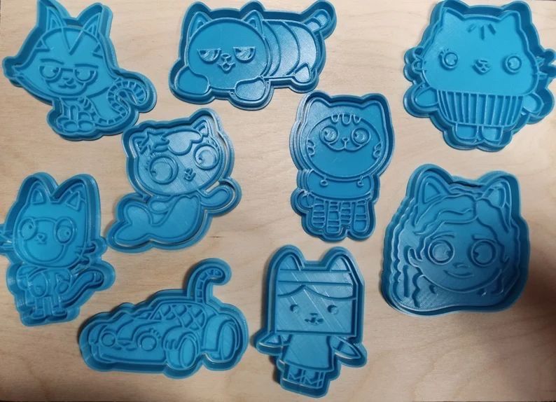 Formas Casa de Bonecas da Gabby