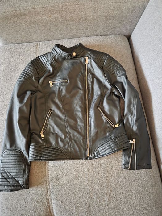 Ramoneska XXL Miss Sisi NOWA kurtka skórzana damska