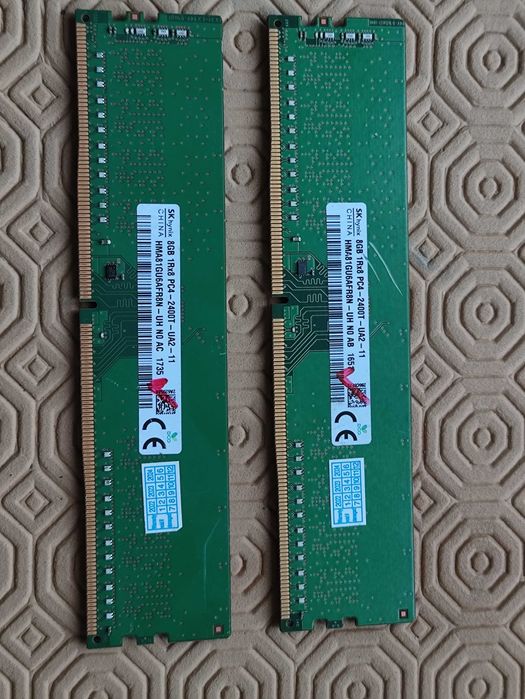 Memórias Ram SKhynix DDR4 16Gb (2x8gb) 2400t