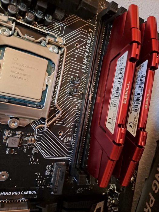 Bundle i7-6700K / Motherboard Z170A Gaming / 16GB DDR4 G.Skill Ripjaws