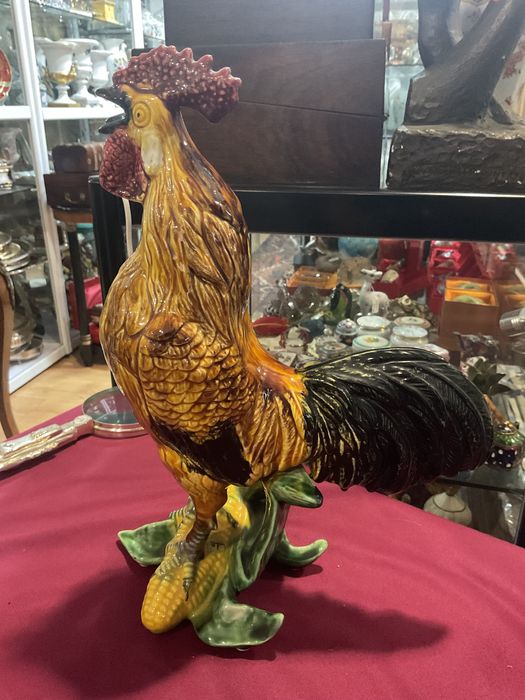 Caldas galo em massa roça altura 34 cm