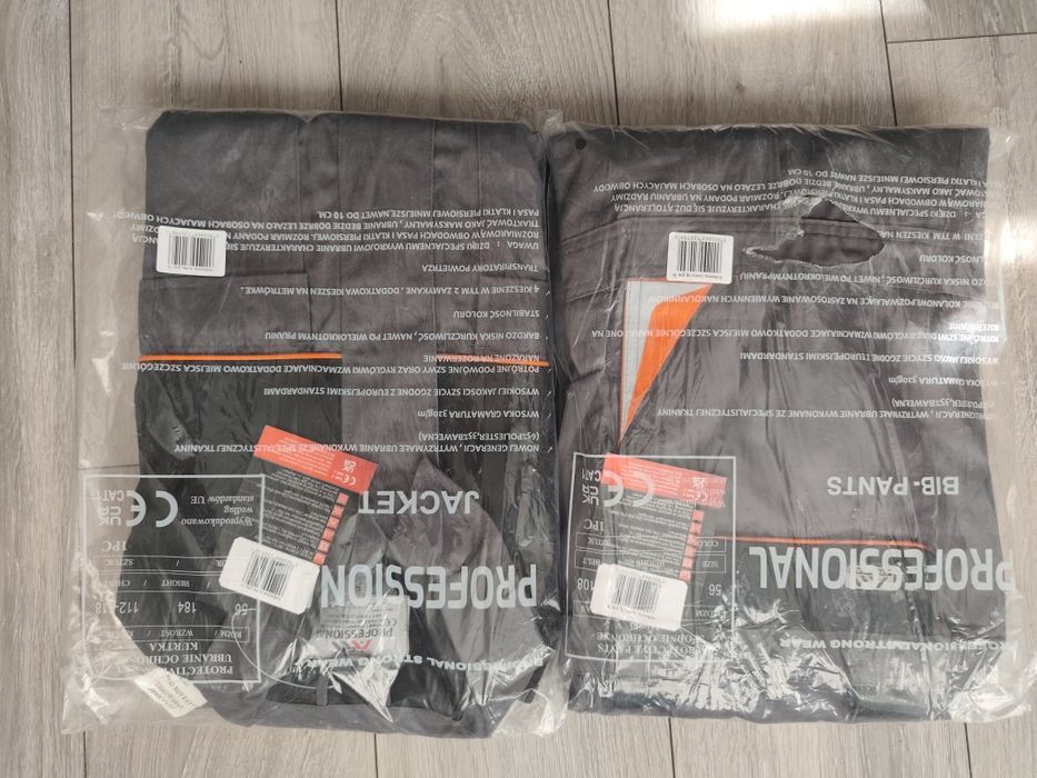 Kurtka robocza, ogrodniczki ,profesion, wzrost 184