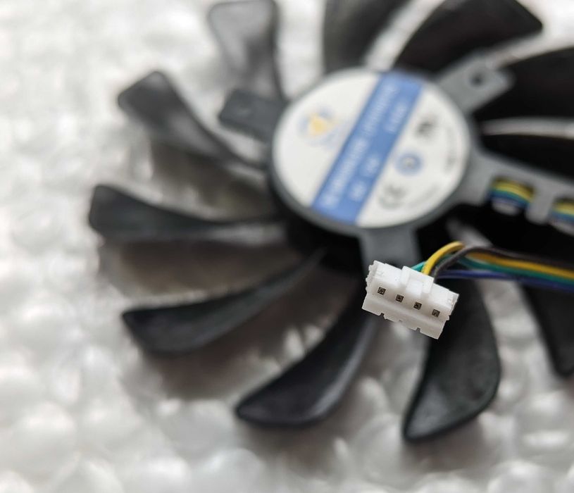 XFX MSI FAN 93 95 mm вентилятор видеокарты 4 pin CF1010U12S