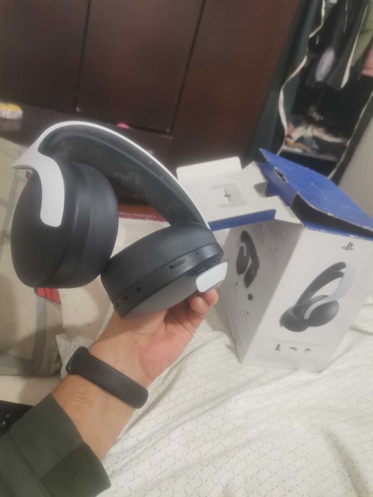 Fones ps5 sem fios em bom estado