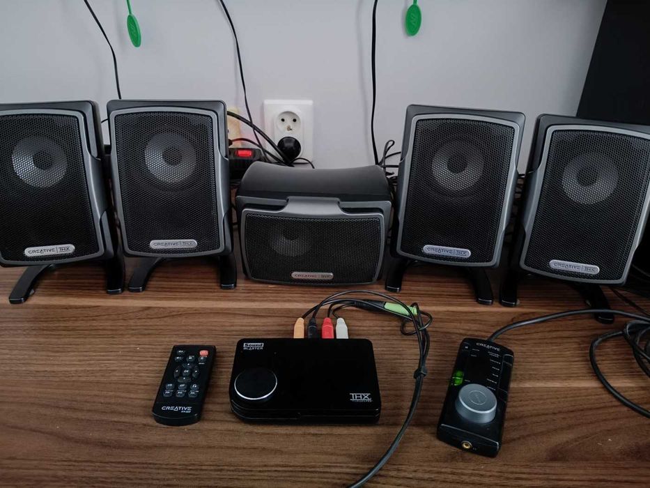 Creative GigaWorks ProGamer G500 Sound Blaster X-Fi Surround 5.1 Pro