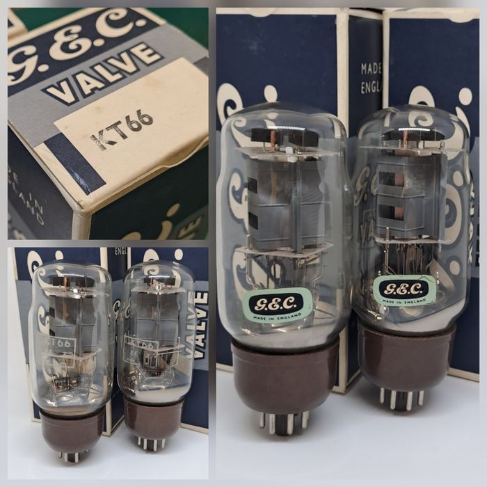 Válvulas hifi EL34 KT66 ECC81