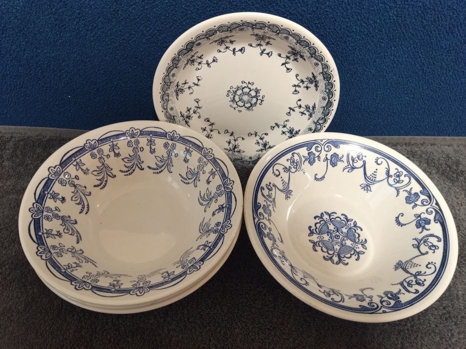 Тарілки часів СРСР,фаянс, Буди