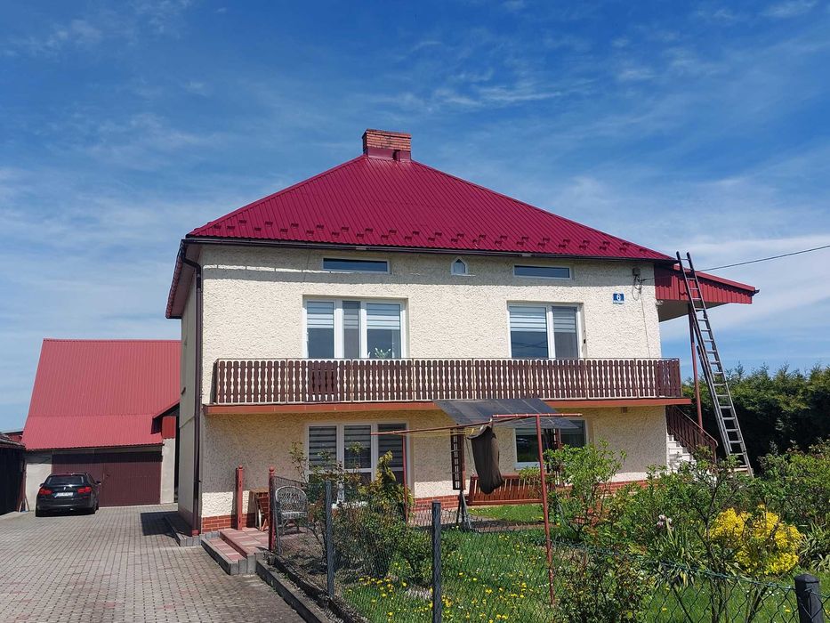 Malowanie dachów Malowanie Elewacji  Wymiana rynien Wycinka drzew Malowanie dachówek