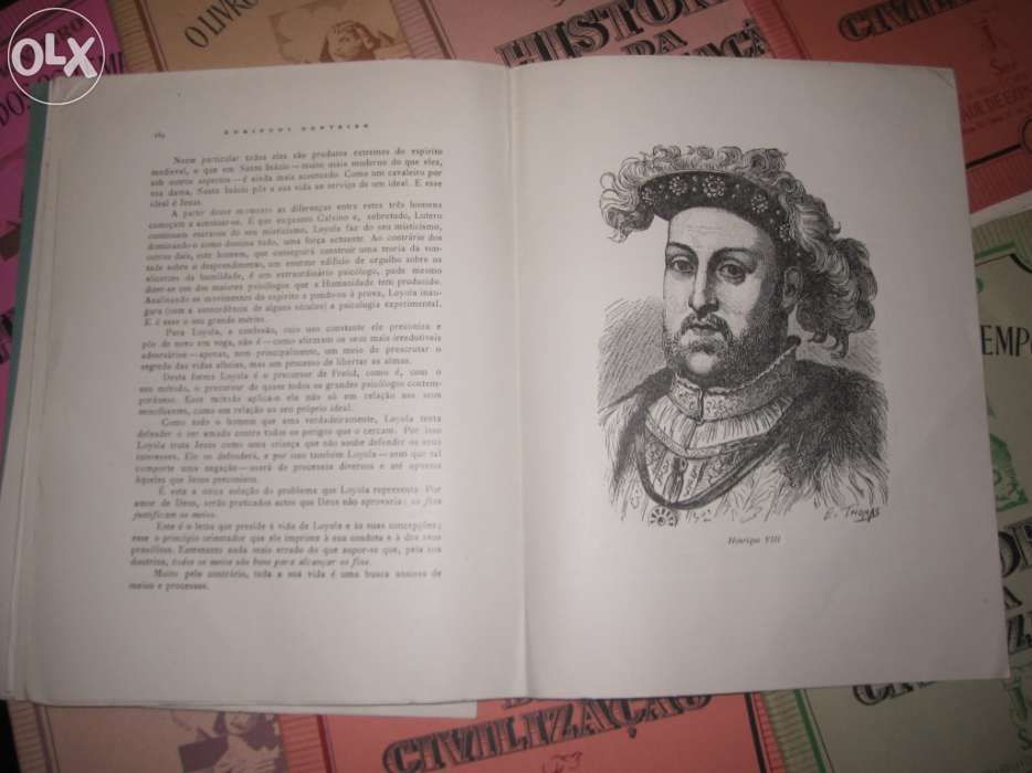 História da Civilização - Revista antiga