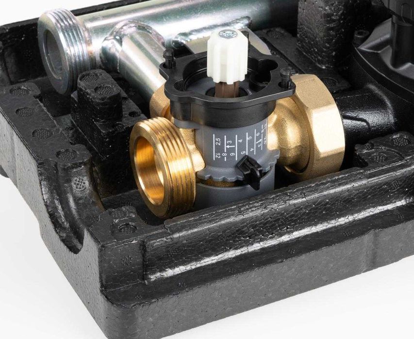 Grupa pompowa PrimoTherm K 180-2 DN25, zawór miesz, siłownik, pompa