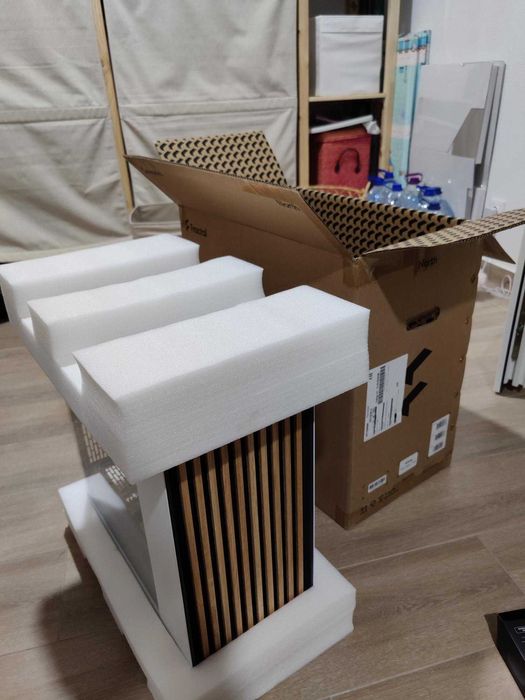 Caixa ATX Fractal Design North Chalk White Tempered Glass