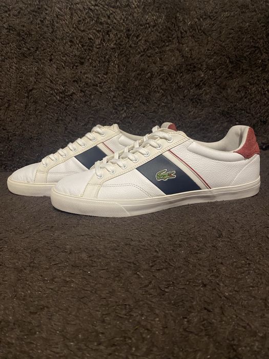 Шкіряні кросівки Lacoste