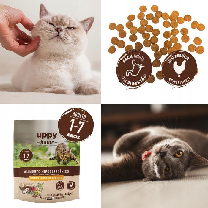 Uppy Nature Karma Bezzbożowa Z Kurczakiem Dla Kota 400G