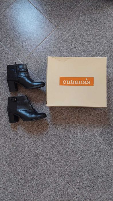 Botins Cubanas tamanho 37