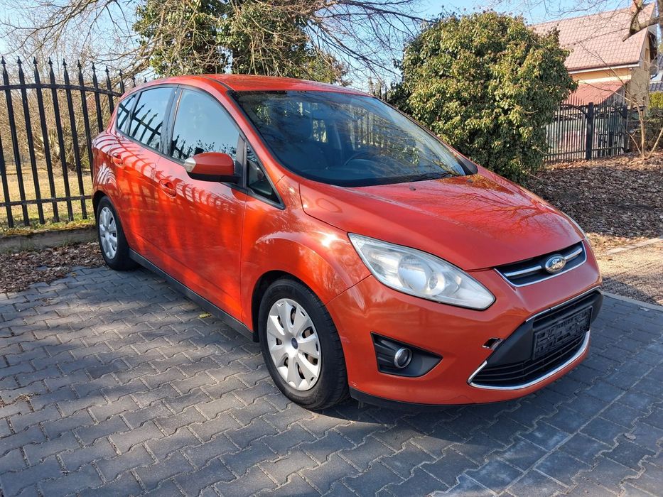 Ford C-MAX 10/2012r., 1.6TDCi 115KM, 258Tkm, manual 6-bieg, klima, alu, hak
