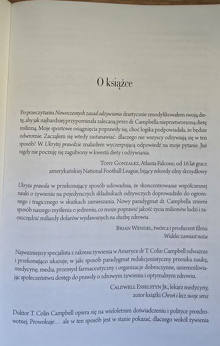 Zdrowie Ukryta prawda Rewolucyjna wiedza o żywieniu PROMOCJA *