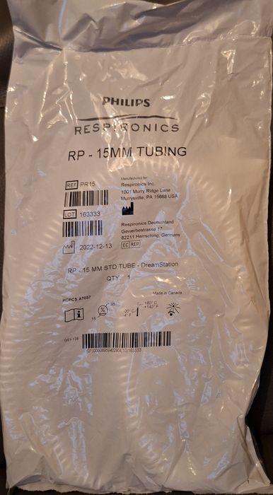 Rura Dreamstation Philips 15 mm do aparatów CPAP BIPAP NOWA