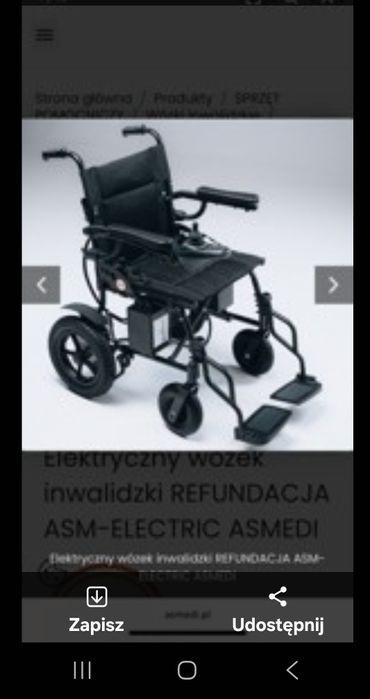 Wózek elektryczny