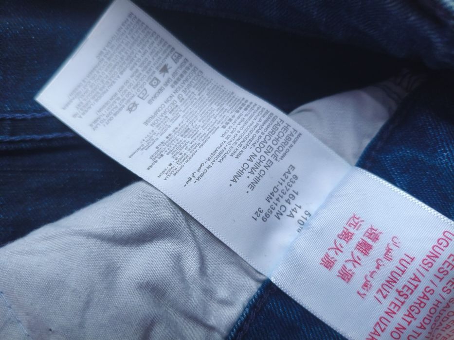 Orginalne Spodnie Damskie LEVI'S 510