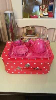 Металический набор посуды для девочек