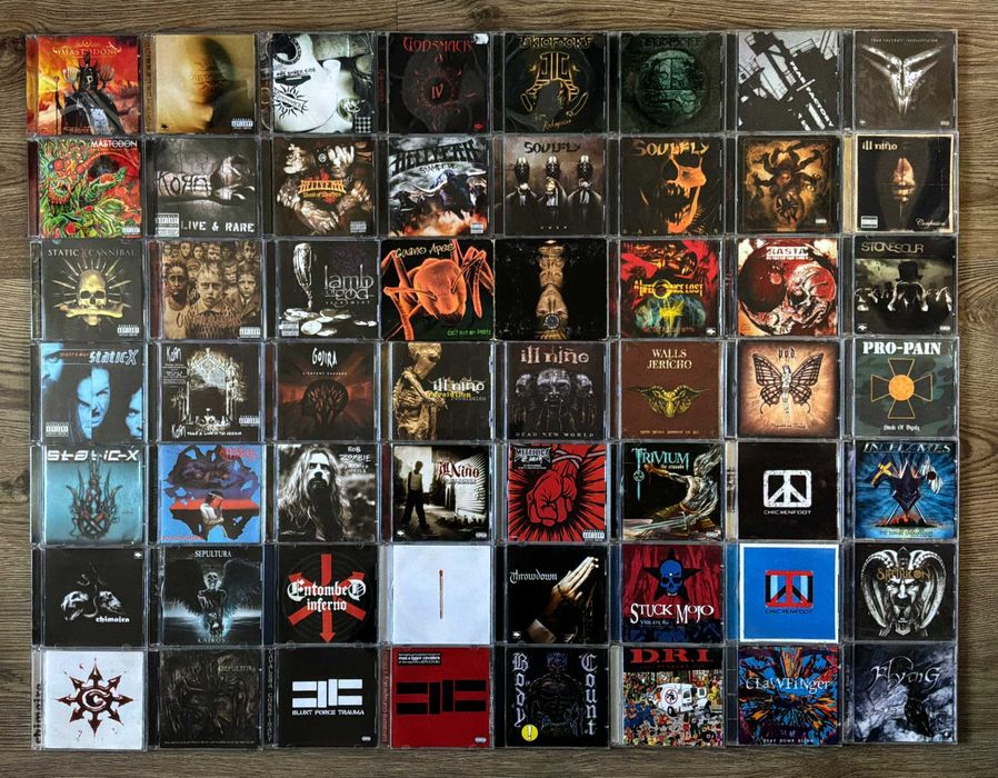 Жоский РОЗПРОДАЖ CD Metal Rock Hardcore Groove Alternative
