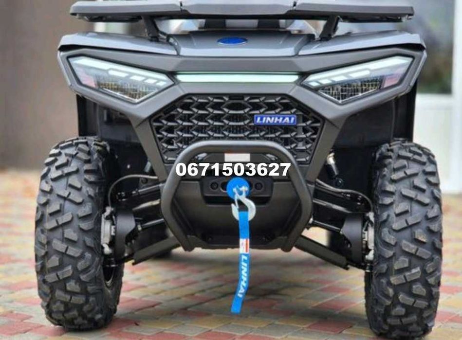Квадроцикл LINHAI VALOR 550 EFI EPS KM 4х4 Підсилювач керма База Лонг
