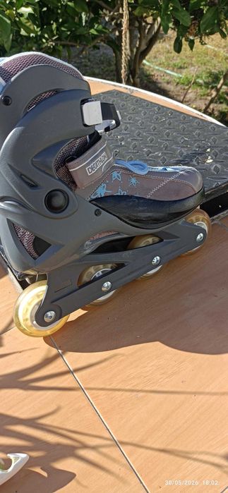 Patins de menina, 4 em linha - n.º 38