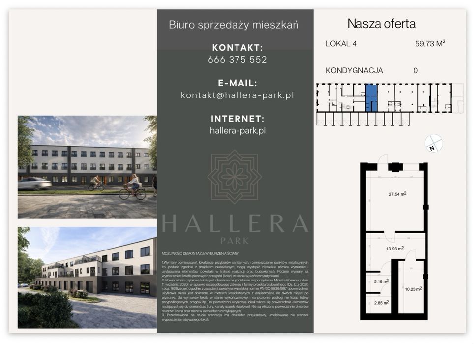 Mieszkania, lokal usługowy hallera park, Tomaszow Mazowiecki