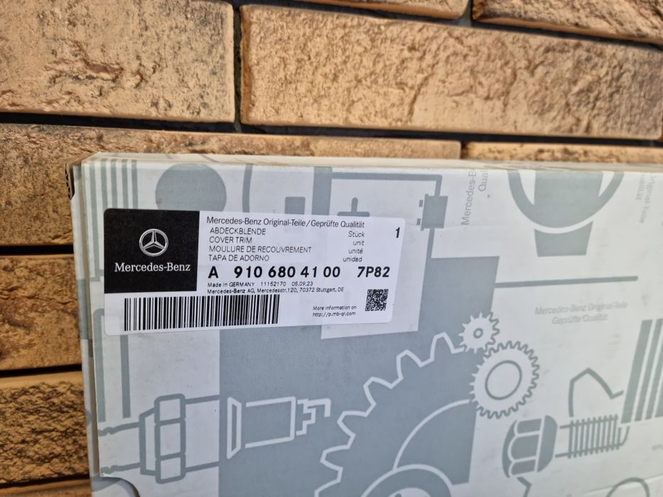 A9106804100 Заглушка Airbag Mercedes Sprinter 907 910 Аірбег Спринтер