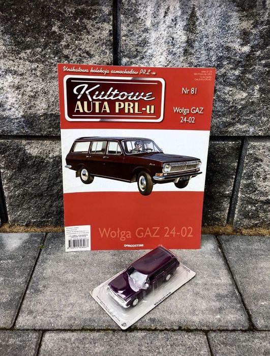 WOŁGA GAZ 24-02-auta PRL,model,autka,kolekcja