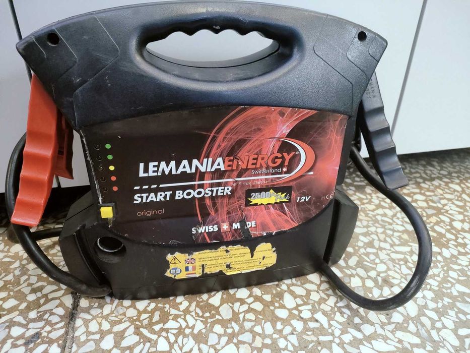 Urządzenie rozruchowe booster LEMANIA ENERGY 12V/2500A P1-2500