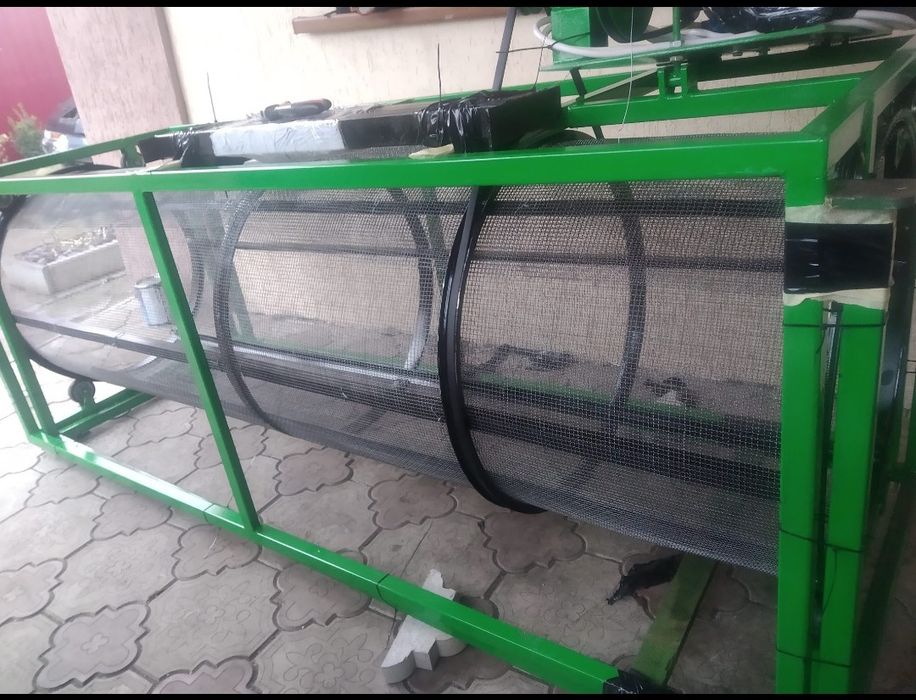 Просіювач піску. Вібросито. Калібратор, барабанний