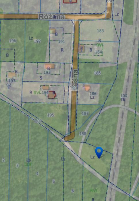 Działka budowlana 1786 m² | Ruda k. Tarczyna | MPZP | 25 min od Warszawy