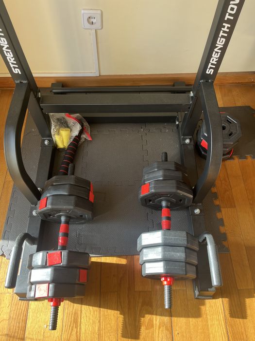 Rack Strength Tower 100 Behumax - BE HUMAX + Halteres