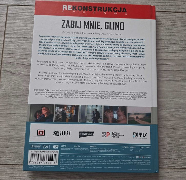 Zabij Mnie Glino - DVD
