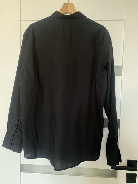 Gładka koszula z długim rękawem